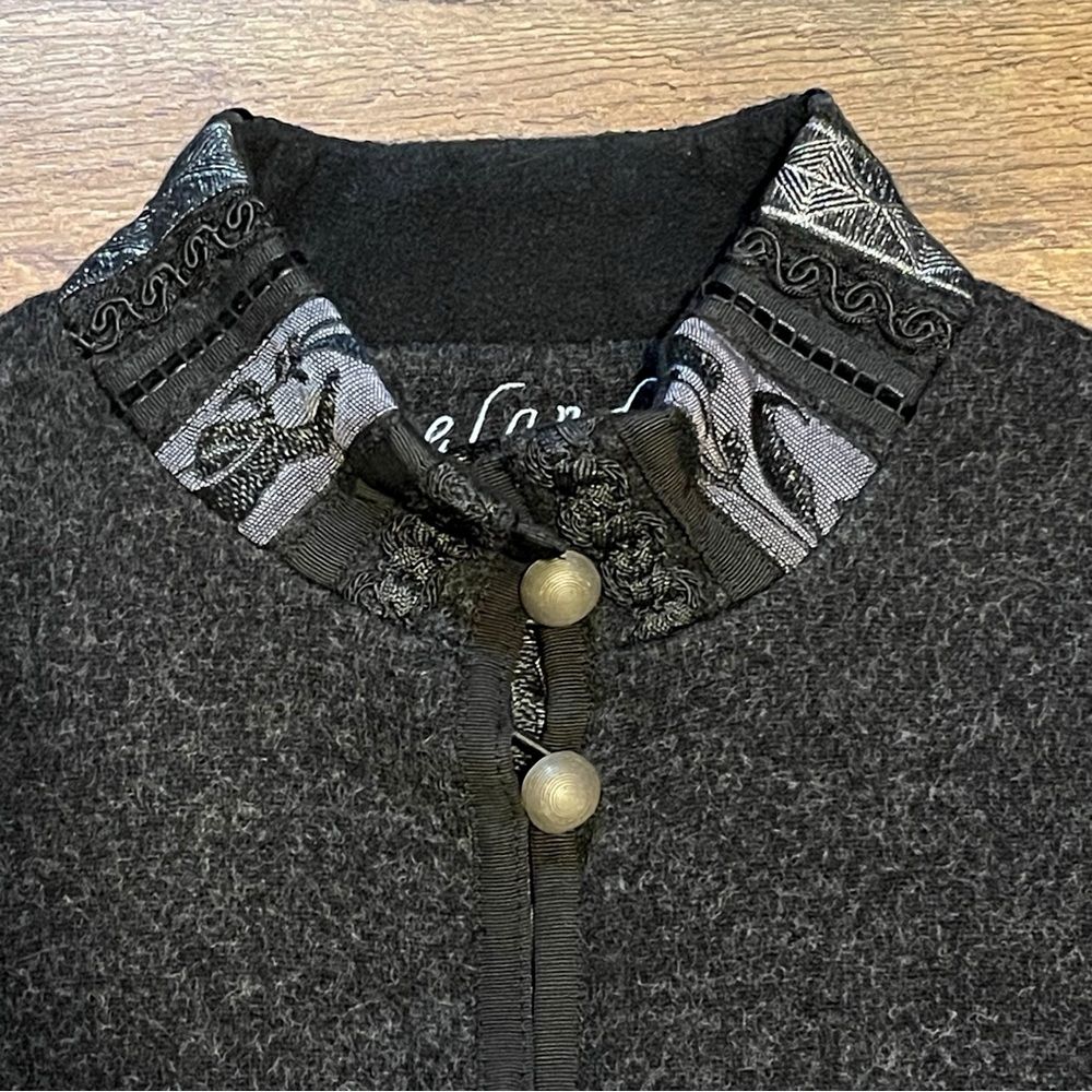 Icelandic Designs | Wool Lined Button Front Jacket - image 5